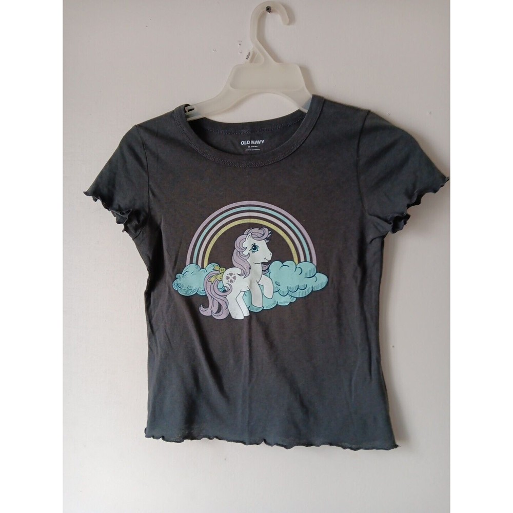 My Little Pony T-shirt Girls Dark Grey Shirt Size X Large 14/16 T-shirt